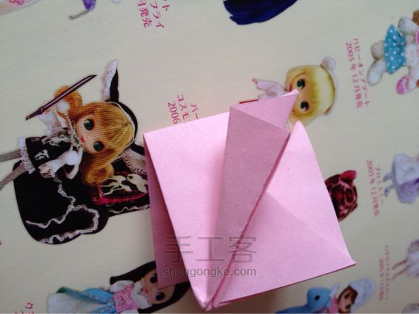 折纸蝴蝶结 第8步