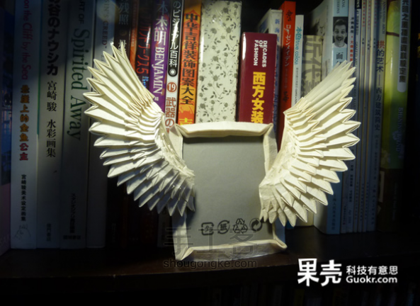“叹为观纸”第十期：天使羽翼相框 第39步