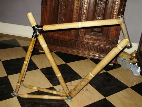 竹架自行车，打造上古骑士的闪亮座驾 第33步