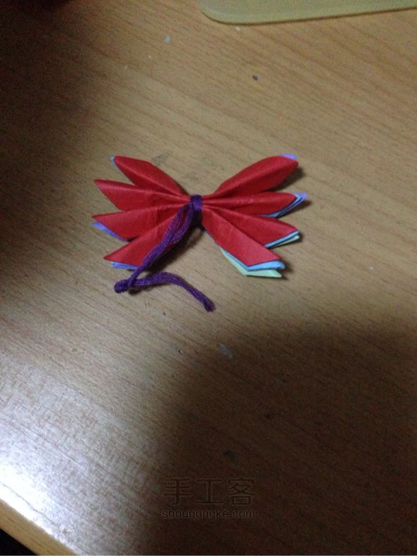 莲花折纸 第8步