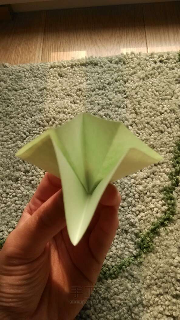 折纸枫叶 第2步