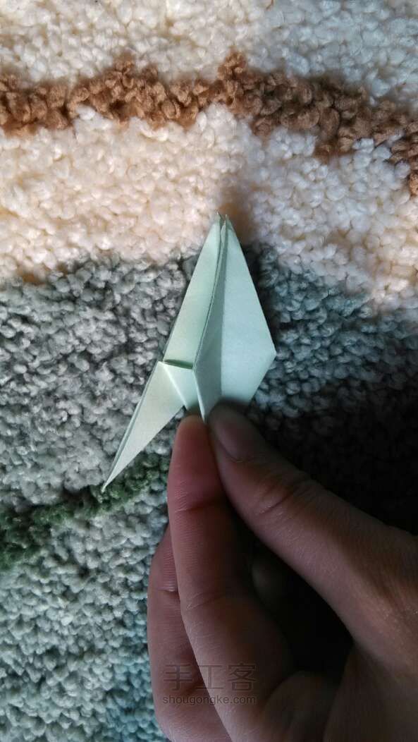 折纸枫叶 第12步