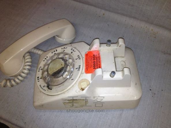 改造旧电话 第1步