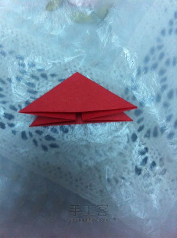 可爱小蝴蝶！（折纸） 第3步