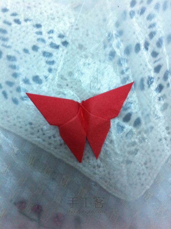可爱小蝴蝶！（折纸） 第10步