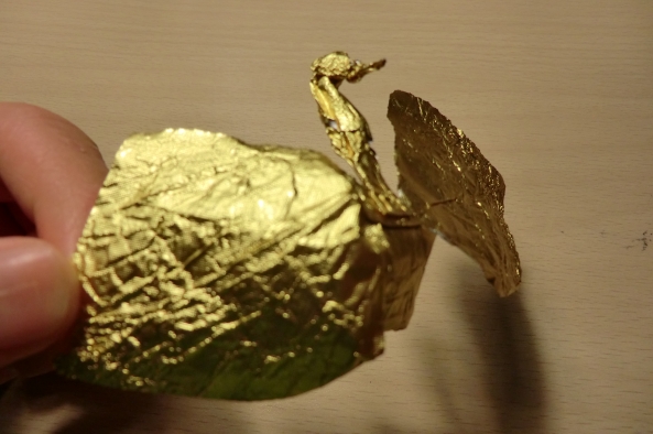 费列罗巧克力折纸——天鹅 第18步