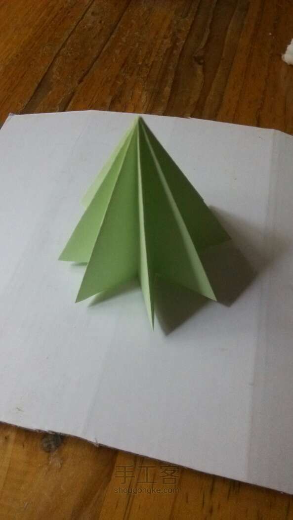 圣诞树🎄（纸折） 第9步