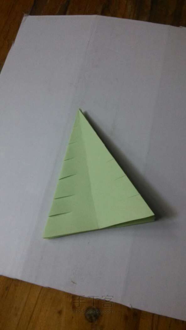 圣诞树🎄（纸折） 第10步