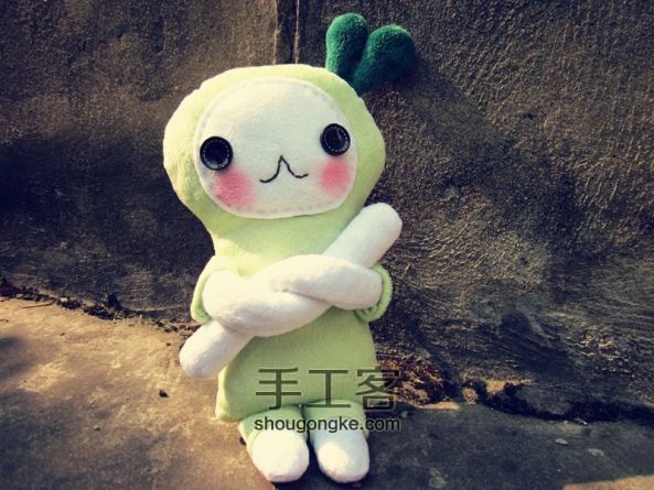 【原创】绿芽 布偶娃娃教程-附图纸 第10步