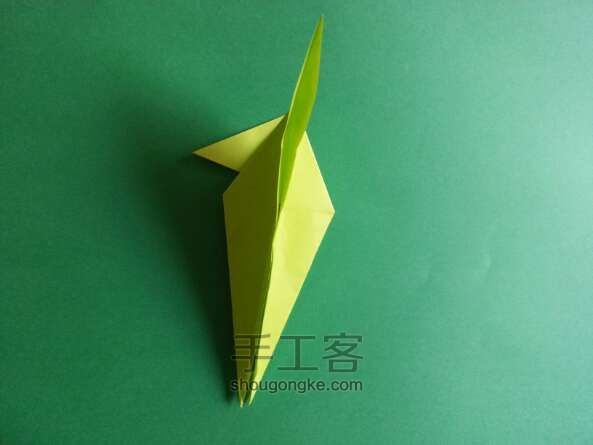 折纸 蜂鸟 humming bird 第15步