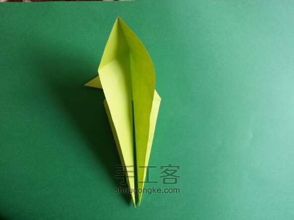 折纸 蜂鸟 humming bird 第16步