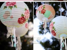 教大家DIY一款简单超美的中国风灯笼