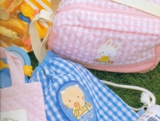 儿童必备迷你版可爱格子装饰宝宝收纳布袋制作方法