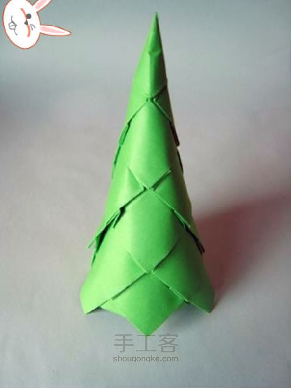 折纸圣诞树 第14步