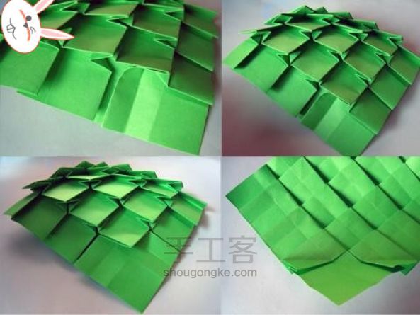 折纸圣诞树 第10步