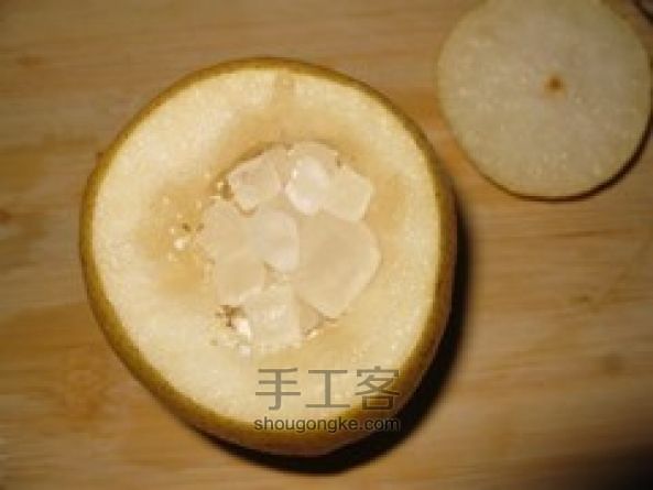 清清肺  川贝冰糖炖雪梨 第5步