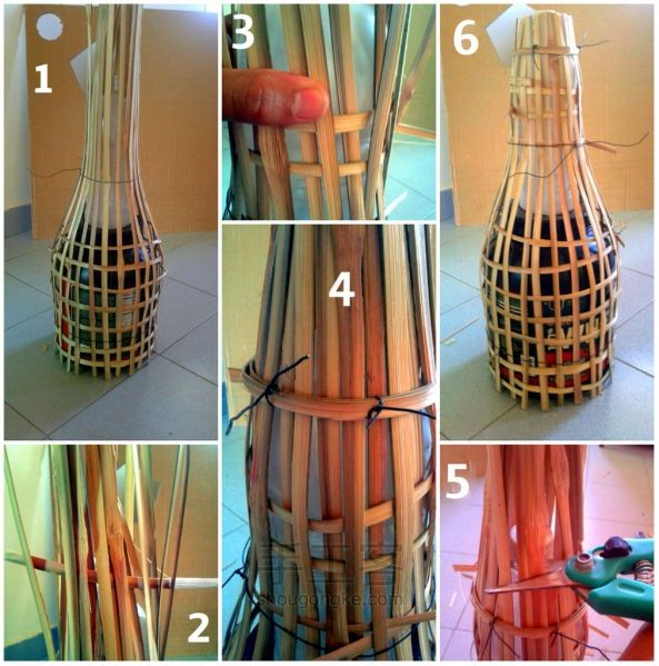 自制竹灯 第5步