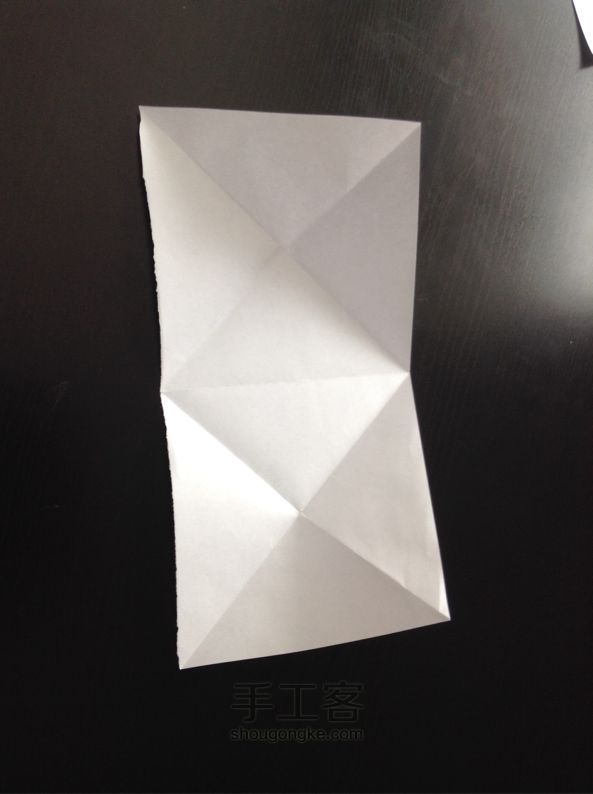 爱心 折纸教程 第5步