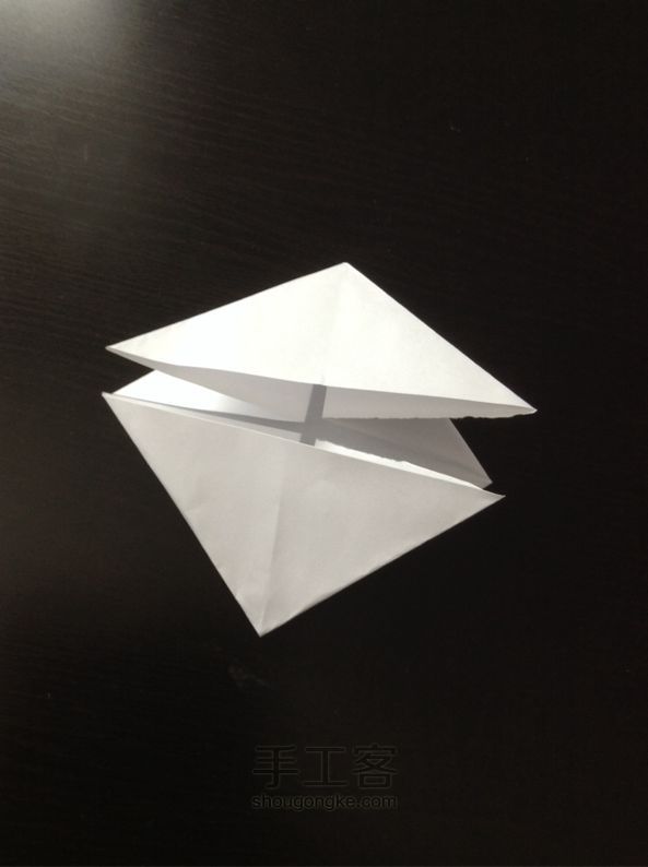 爱心 折纸教程 第6步