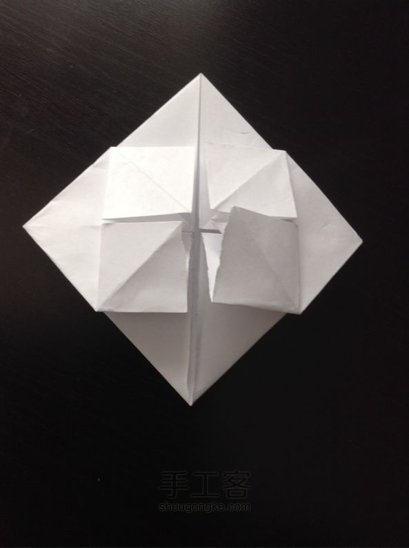 爱心 折纸教程 第10步