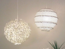 两款实用的创意手工灯罩DIY装饰