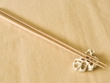  实用的孔雀筷托折叠 