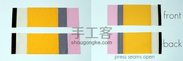 手工DIY铅笔袋 第3步