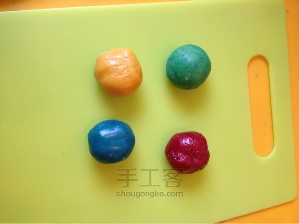 橡皮泥饼干 第5步