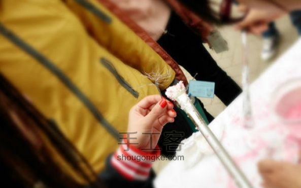猫七菇凉之樱花树 第4步