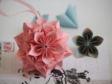 浪漫的折纸樱花DIY教程