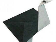 折纸鸵鸟的折法