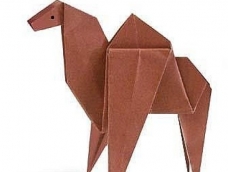 骆驼折纸的折法