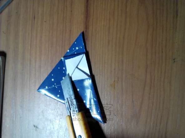 星星盒子手工折纸教程 第14步