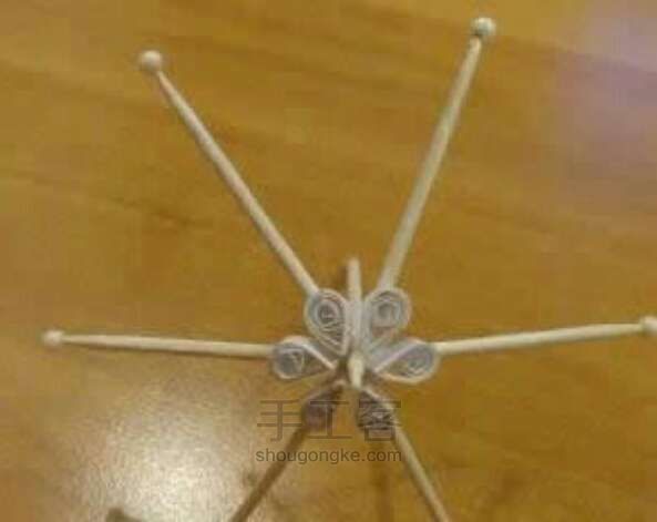衍纸小伞 第2步