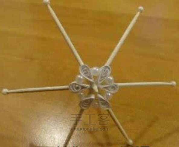 衍纸小伞 第3步