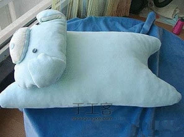 布艺DIY-小猪枕头的做法(图解) 第20步