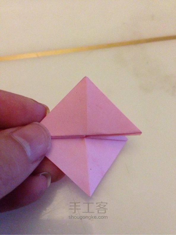 有秘密的天使心❤️折纸教程 第9步
