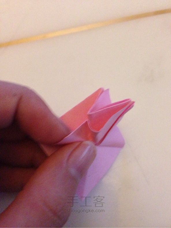 有秘密的天使心❤️折纸教程 第11步