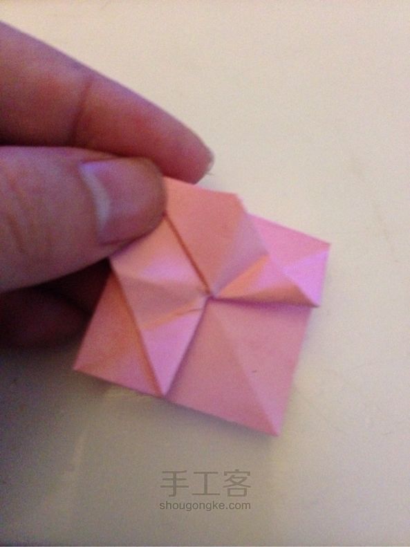 有秘密的天使心❤️折纸教程 第13步