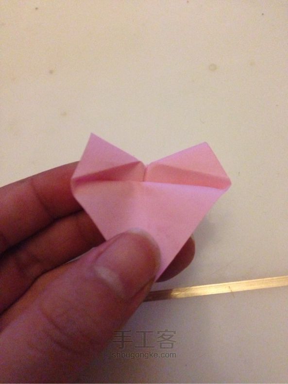 有秘密的天使心❤️折纸教程 第16步
