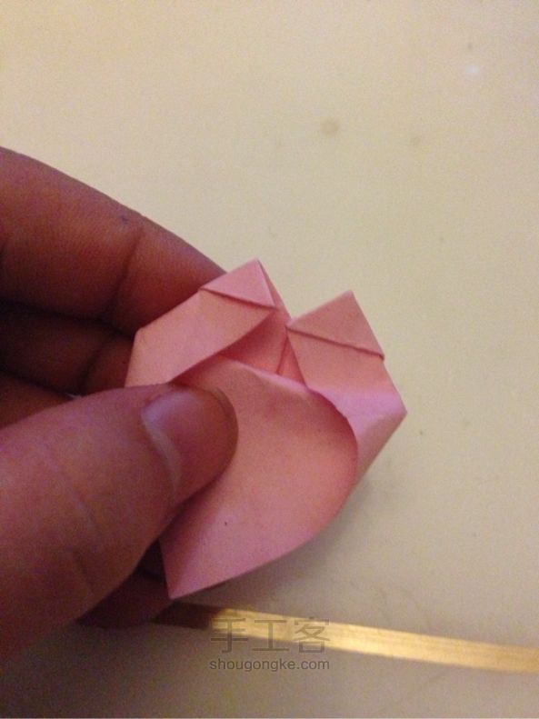 有秘密的天使心❤️折纸教程 第17步