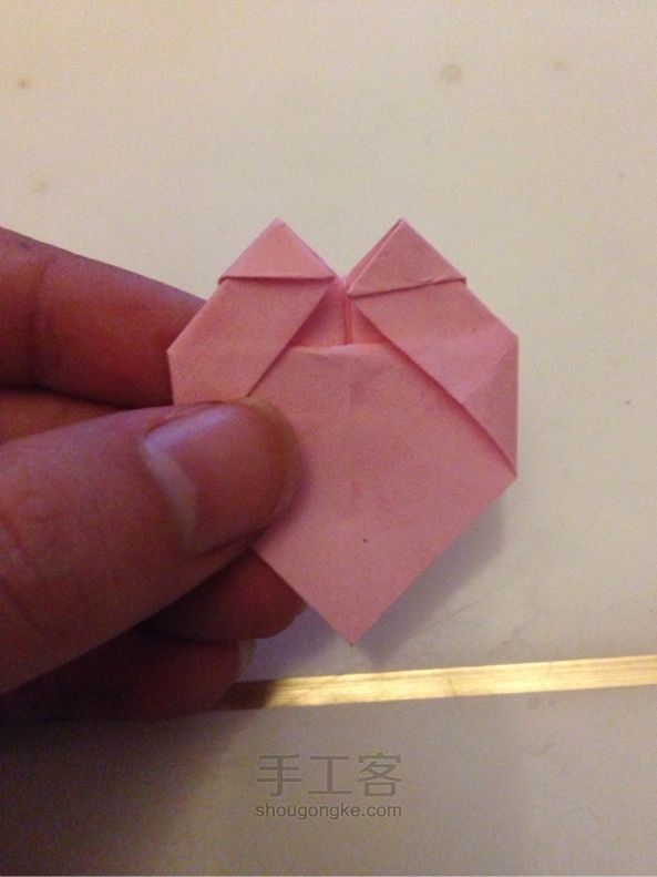 有秘密的天使心❤️折纸教程 第18步
