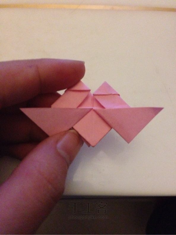 有秘密的天使心❤️折纸教程 第21步