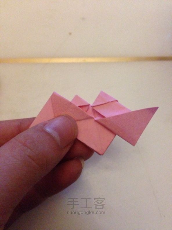 有秘密的天使心❤️折纸教程 第22步