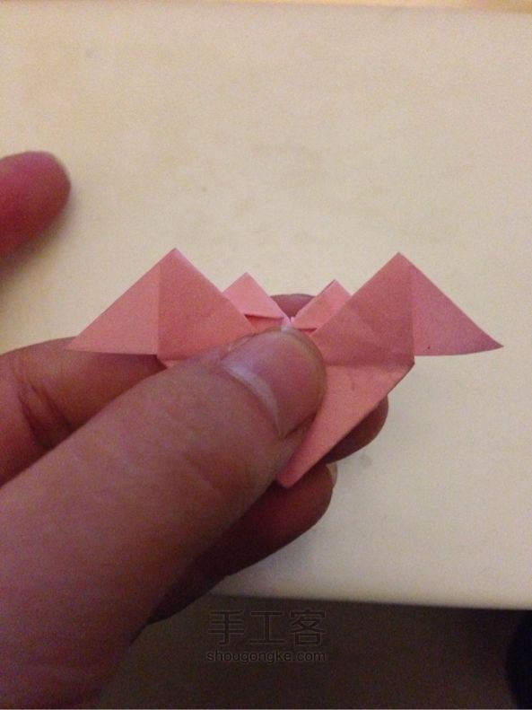 有秘密的天使心❤️折纸教程 第23步
