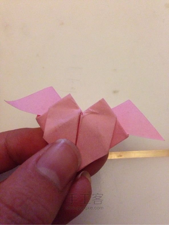 有秘密的天使心❤️折纸教程 第24步