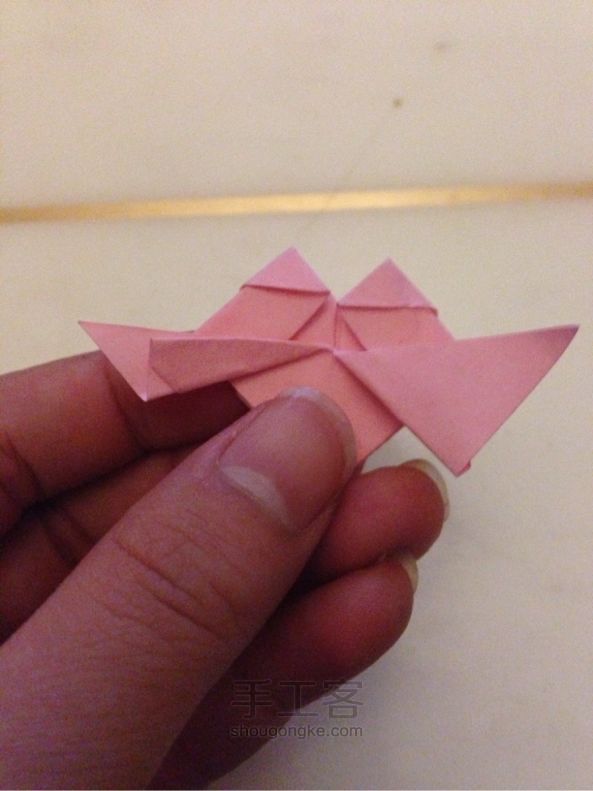 有秘密的天使心❤️折纸教程 第26步