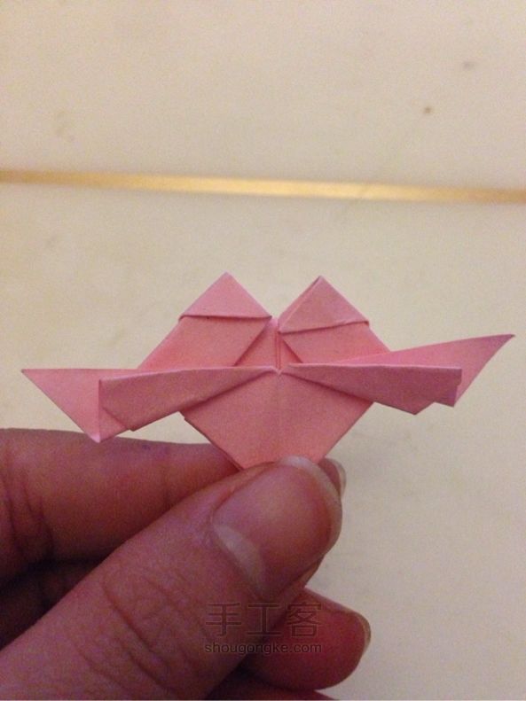 有秘密的天使心❤️折纸教程 第27步