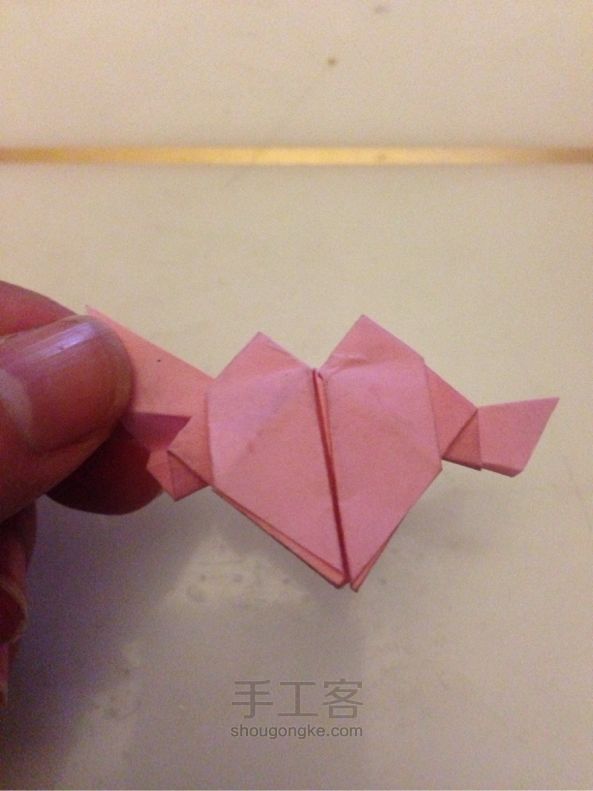 有秘密的天使心❤️折纸教程 第29步