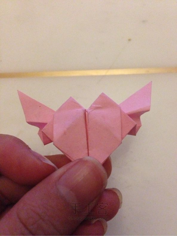 有秘密的天使心❤️折纸教程 第30步